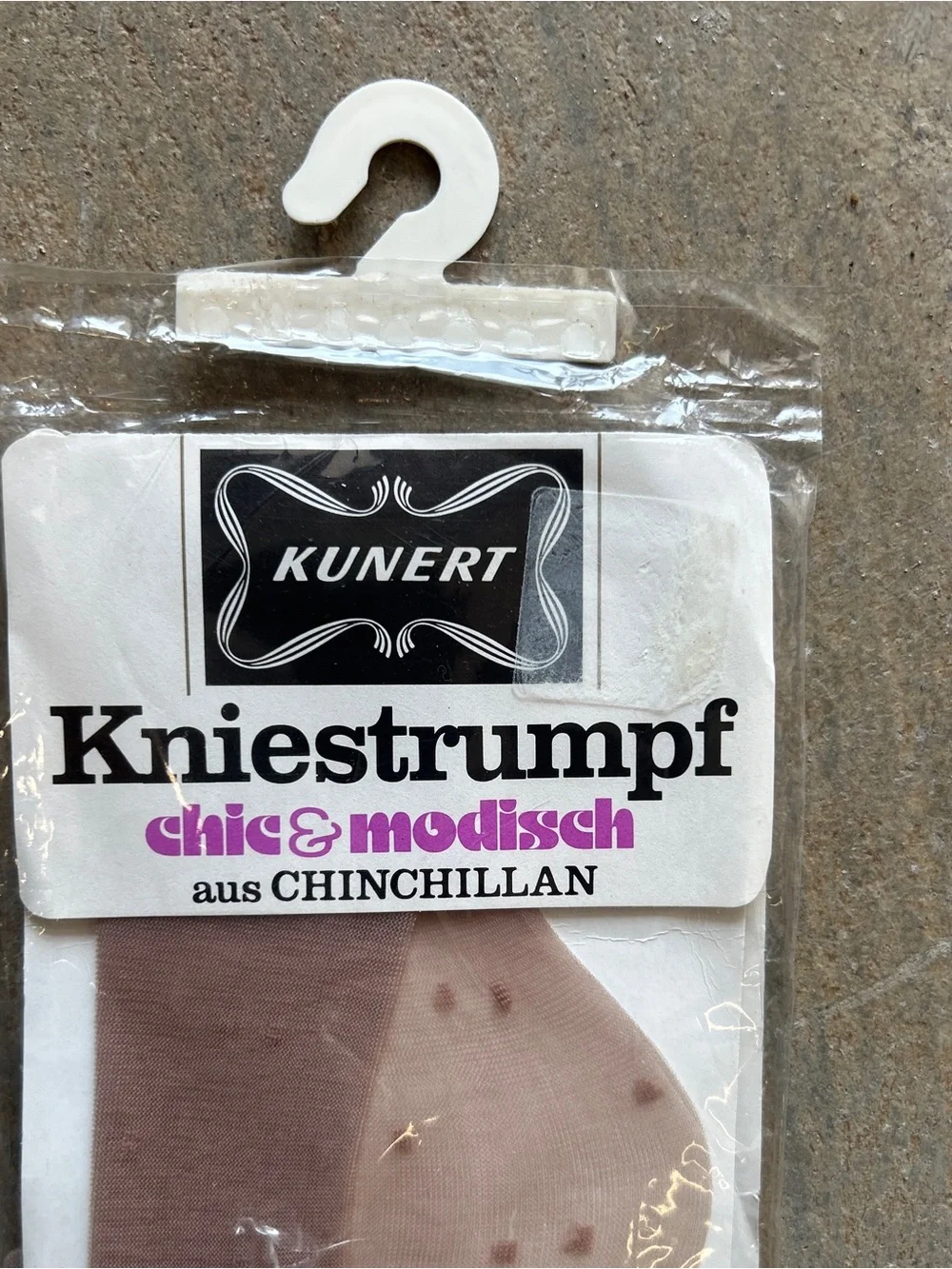Vintage kneestrumpfe hose deadstock knee high stockings from West Germany